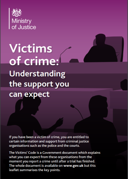 government report victims services