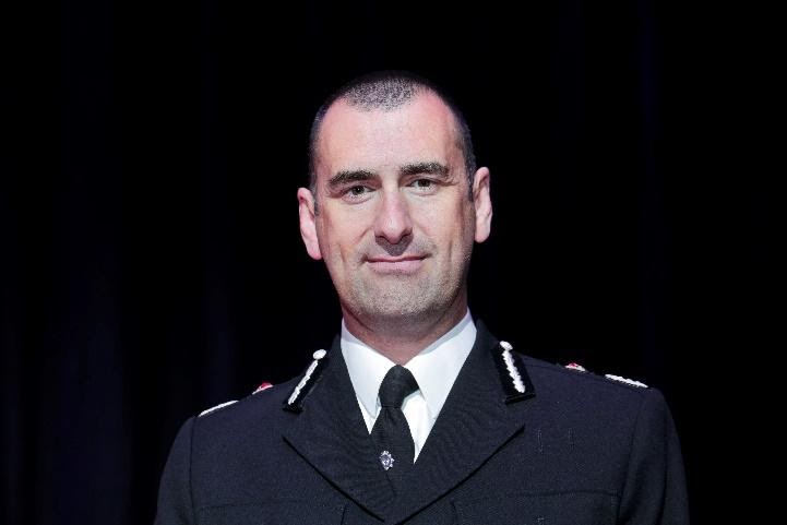 Chief Constable smiling