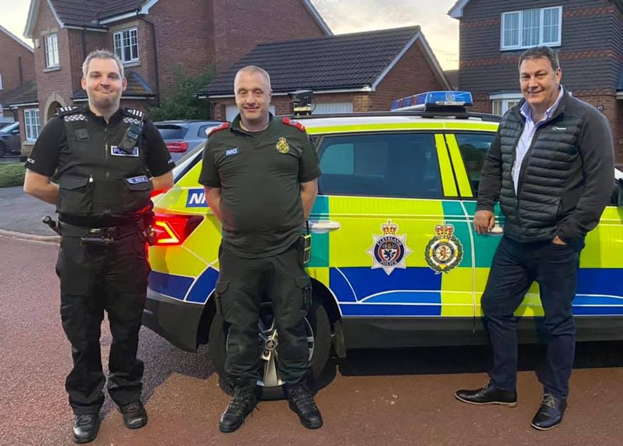 Special constables, Medicar and PCC Steve Turner
