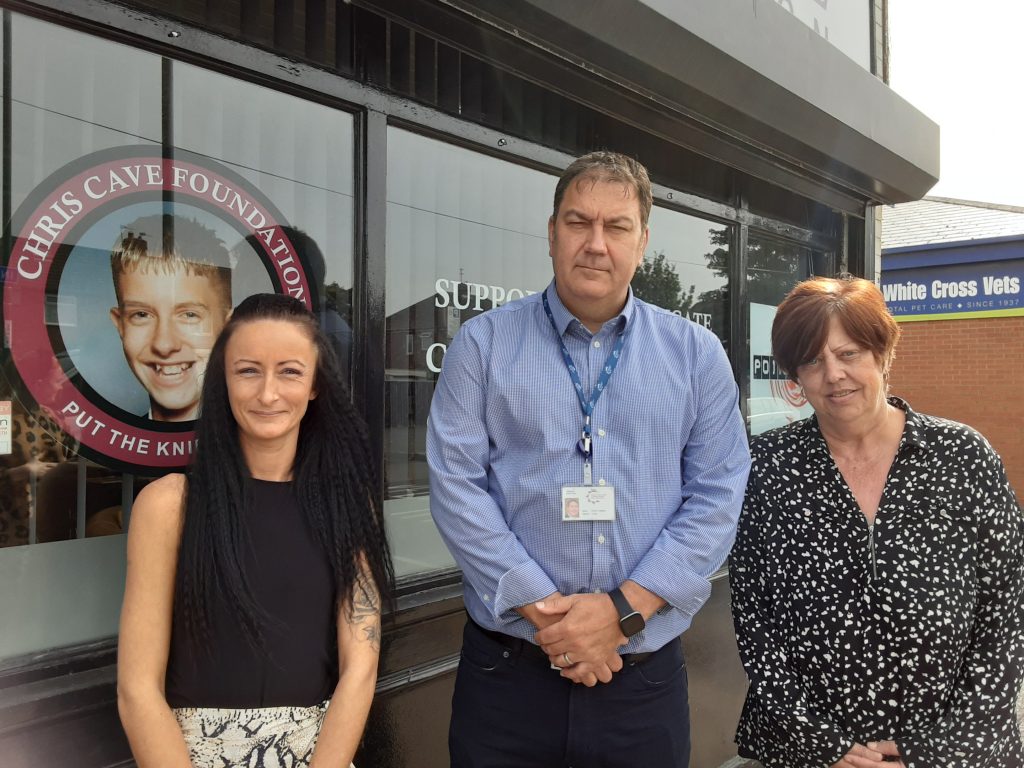 PCC for Cleveland Steve Turner at charity Chris Cave Foundation