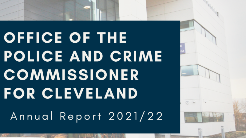 Cleveland OPCC Annual Report 2021-22