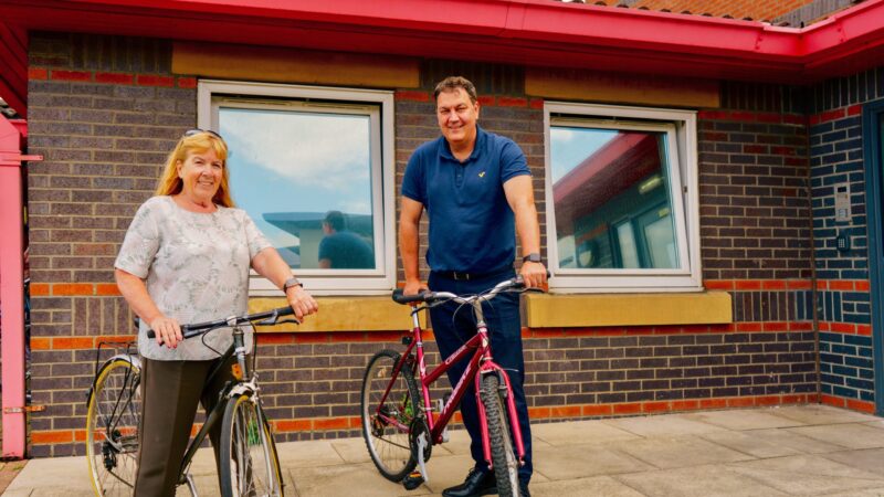 Sustrans bike project