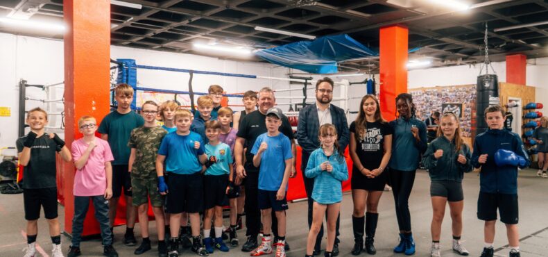 Matt Storey visits Billingham Boxing Academy