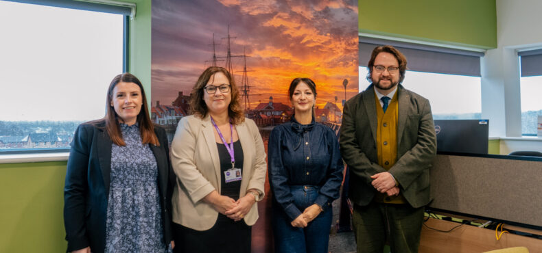My Sisters Place staff and Cleveland PCC Matt Storey